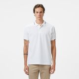 Nautica Erkek Beyaz Classic Fit Polo Yaka T-Shirt K55348T.1BW - 1BW-Beyaz - XL