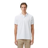Nautica Erkek Beyaz Classic Fit Polo Yaka T-Shirt-K55348T.1BW L