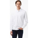 Nautica Erkek Beyaz Classic Fit Uzun Kollu Polo Yaka T-Shirt - 1BW-Beyaz - 2XL