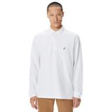 Nautica Erkek Beyaz Classic Fit Uzun Kollu Polo Yaka T-Shirt-K37351T.1BW XS