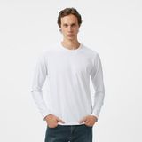 Nautica Erkek Beyaz Classic Fit Uzun Kollu T-Shirt.1bw - 1BW-Beyaz - 2XL