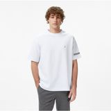 Nautica Erkek Beyaz Oversize T-Shirt V55234T.1BW - 1BW-Beyaz - M