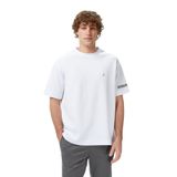 Nautica Erkek Beyaz Oversize T-Shirt-V55234T.1BW M