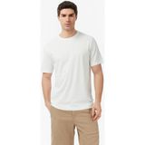 Nautica Erkek Beyaz Regular Fit Baskılı T-Shirt V65343T.1BW - 1BW-Beyaz - 3XL