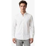 Nautica Erkek Beyaz Regular Fit Gömlek - S - 1BW-Beyaz