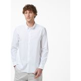 Nautica Erkek Beyaz Regular Fit Gömlek W65542T.1BW - 1BW-Beyaz - 2XL