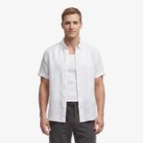 Nautica Erkek Beyaz Regular Fit Kısa Kollu Gömlek-W65416T.1BW XL