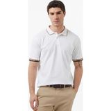 Nautica Erkek Beyaz Regular Fit Polo Yaka T-Shirt - 1BW-Beyaz - 2XL