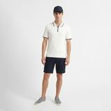 Nautica Erkek Beyaz Regular Fit Polo Yaka T-Shirt K65345T.1BW - 1BW-Beyaz - 2XL