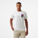 Nautica Erkek Beyaz Regular Fit T-Shirt - 1BW-Beyaz