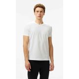 Nautica Erkek Beyaz Regular Fit T-Shirt V55009T.1BW - 1BW-Beyaz