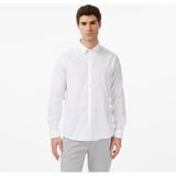 Nautica Erkek Beyaz Slim Fit Gömlek W65475T.1BW - 1BW-Beyaz