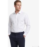 Nautica Erkek Beyaz Slim Fit Gömlek W67251T.1BW - 2XL - 1BW-Beyaz