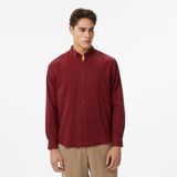 Nautica Erkek Bordo Classic Fit Gömlek - 6DA-Bordo - 2XL