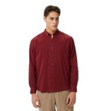Nautica Erkek Bordo Classic Fit Gömlek-W57232T.6DA M