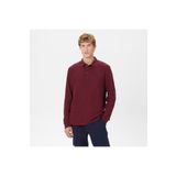 Nautica Erkek Bordo Classic Fit Uzun Kollu Polo Yaka T-shirt