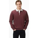Nautica Erkek Bordo Uzun Kollu Polo Yaka T-Shirt K57309T.6RM - 6RM-BORDO - 2XL
