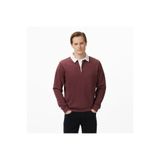 Nautica Erkek Bordo Uzun Kollu Polo Yaka T-Shirt