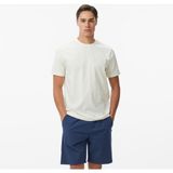 Nautica Erkek Ekru Regular Fit T-Shirt V65371T.1MA - 1MA-Krem