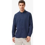 Nautica Erkek Gömlek W65400T Koyu Lacivert - S