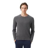 Nautica Erkek Gri Classic Fit Kazak-S57226T.00E L