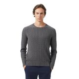Nautica Erkek Gri Classic Fit Kazak-S57226T.00E M