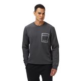 Nautica Erkek Gri Classic Fit Sweatshirt-K57021T.0CN L