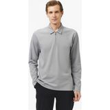 Nautica Erkek Gri Classic Fit Uzun Kollu Polo Yaka T-Shirt - 0HF-Gri - XL