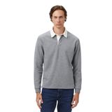 Nautica Erkek Gri Classic Fit Uzun Kollu Polo Yaka T-Shirt-K57011T.0DE S