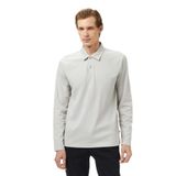 Nautica Erkek Gri Classic Fit Uzun Kollu Polo Yaka T-Shirt-K57020T.0GV XXXL