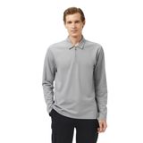 Nautica Erkek Gri Classic Fit Uzun Kollu Polo Yaka T-Shirt-K57022T.0HF XXL