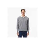 Nautica Erkek Gri Classic Fit Uzun Kollu Polo Yaka T-shirt
