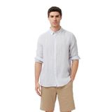 Nautica Erkek Gri Regular Fit Keten Gömlek-W65103T.1GD M