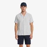 Nautica Erkek Gri Regular Fit Kısa Kollu Gömlek-W65460T.0LR M