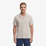 Nautica Erkek Gri Regular Fit Kısa Kollu Gömlek-W65500T.0LR XL