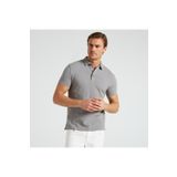 Nautica Erkek Gri Slim Fit Kısa Kollu Polo Yaka T-shirt