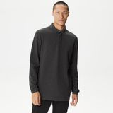 Nautica Erkek Gri Slim Fit Uzun Kollu Polo Yaka T-Shirt K37015T.00E - 00E-Gri