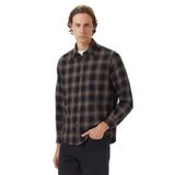 Nautica Erkek Kahverengi Kareli Gömlek-W47410T.20C XXL