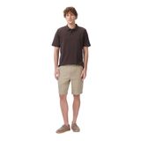 Nautica Erkek Kahverengi Regular Fit Keten Şort-B65232T.2CA X
