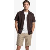 Nautica Erkek Kahverengi Regular Fit Kısa Kollu Gömlek W65539T.2DM - 2DM-Kahverengi - XL