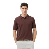 Nautica Erkek Kahverengi Regular Fit Polo Yaka T-Shirt-K65000T.2DM XL