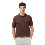 Nautica Erkek Kahverengi Regular Fit Polo Yaka T-Shirt-K65000T.2DM XXL