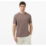 Nautica Erkek Kahverengi Regular Fit T-Shirt - 3IR-Kahverengi - M