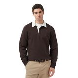 Nautica Erkek Kahverengi Regular Fit Uzun Kollu Polo Yaka T-Shirt-K65370T.20C S