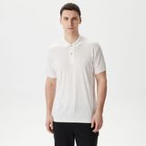 Nautica Erkek Kırık Beyaz Classic Fit Kısa Kollu Polo Yaka T-Shirt K45329T.1MA - 1MA-Beyaz - XS