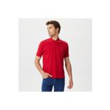 Nautica Erkek Kırmızı Classic Fit Kısa Kollu Polo Yaka T-shirt