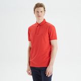 Nautica Erkek Kırmızı Slim Fit Kısa Kollu Polo Yaka T-Shirt K35062T.6RO - 6RO-Kırmızı