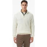 Nautica Erkek Krem Classic Fit Kazak S57227T.1MA - 1MA-Krem