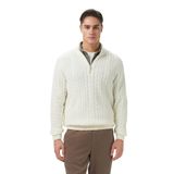 Nautica Erkek Krem Classic Fit Kazak-S57227T.1MA M