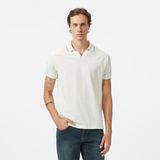 Nautica Erkek Krem Classic Fit Polo Yaka T-Shirt K55346T.1MA - 1MA-Krem - 2XL